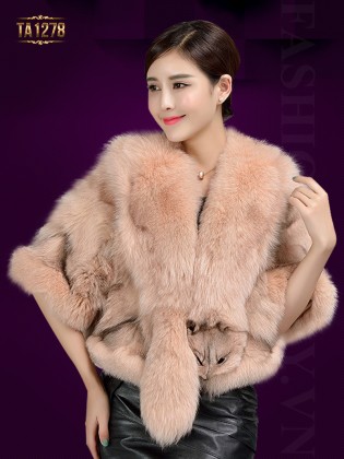 Khăn choàng lông Hàn Quốc thiết kế độc đáo TA1278